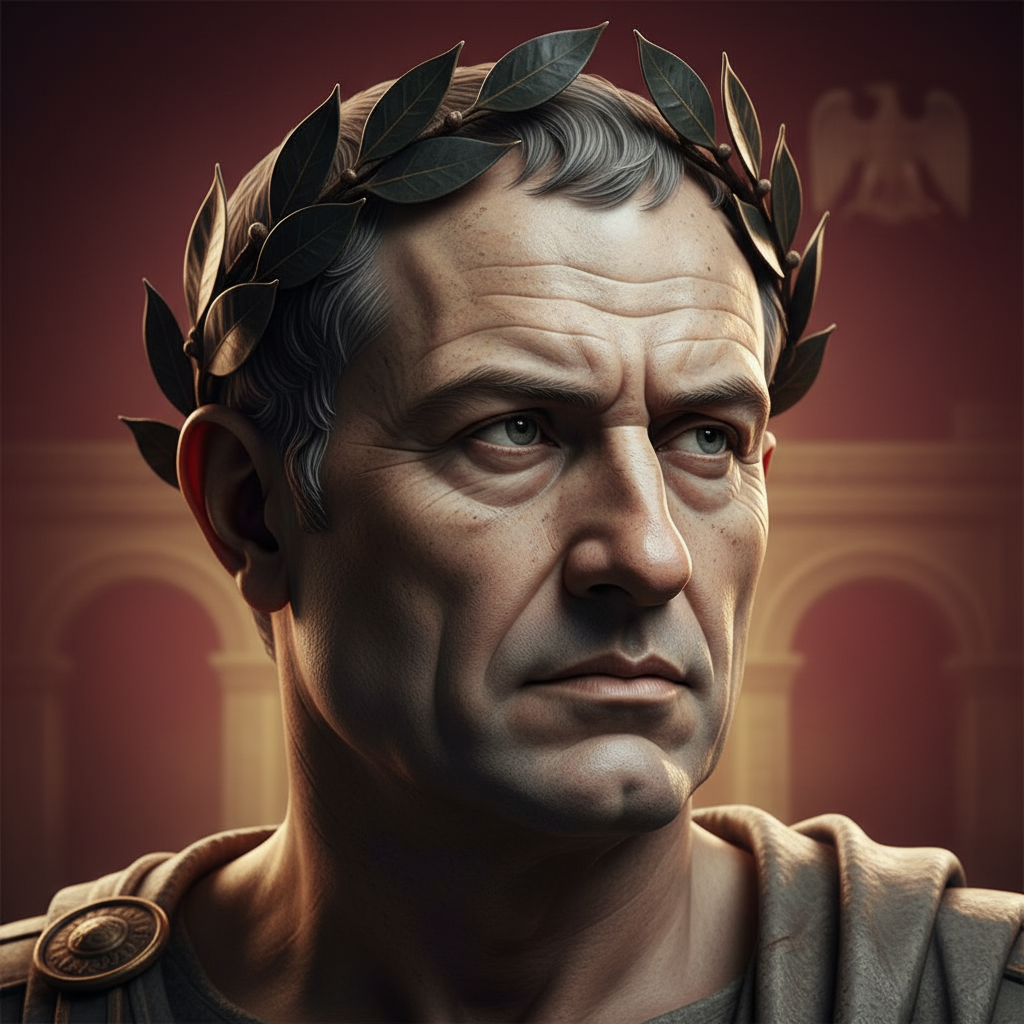 El Arquitecto del Imperio: La Vida Inmortal de Cayo Julio César Cover