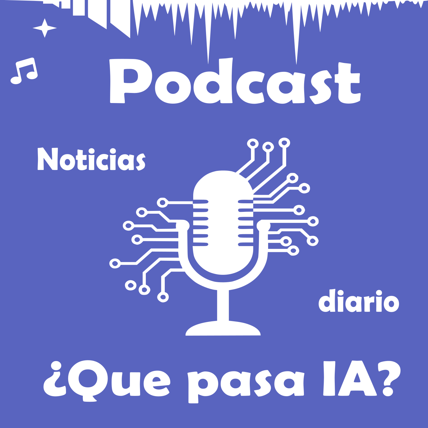 Que pasa IA, podcast diario de noticia sobre Inteligencia Artificial Cover