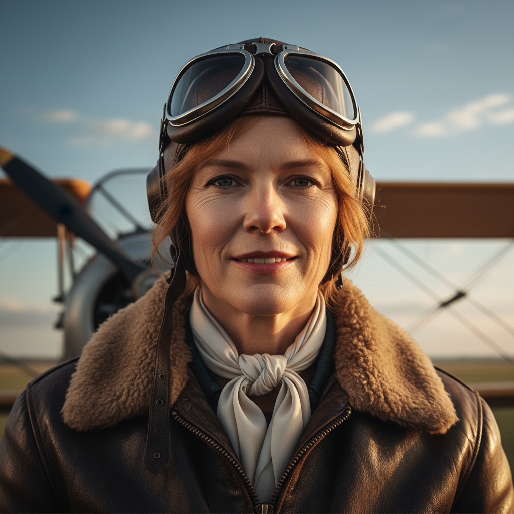 La Dama del Viento: Amelia Earhart, El Vuelo Hacia lo Desconocido Cover