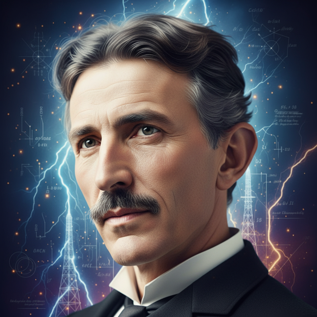 Nikola Tesla: El Mago de la Electricidad que Iluminó el Futuro Cover
