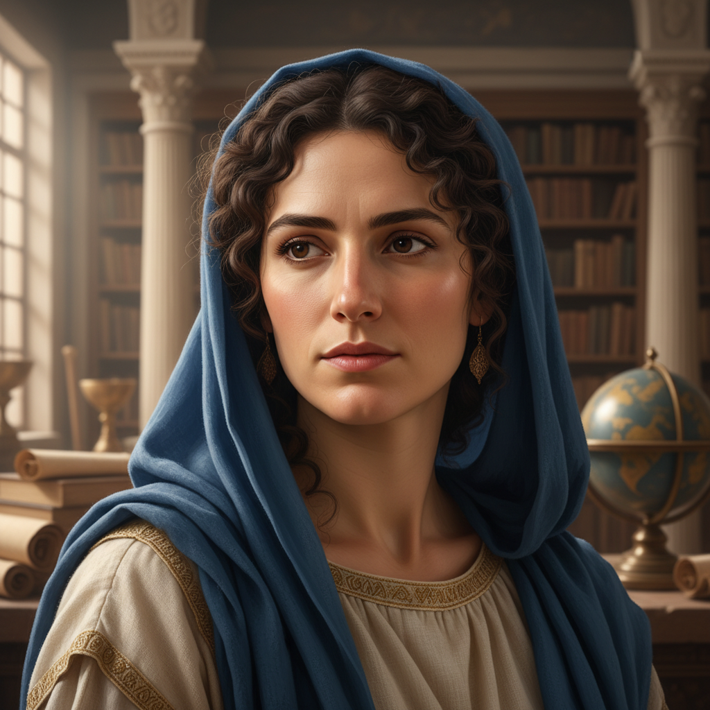 Hypatia de Alejandría: La Última Luz de la Sabiduría Antigua Cover