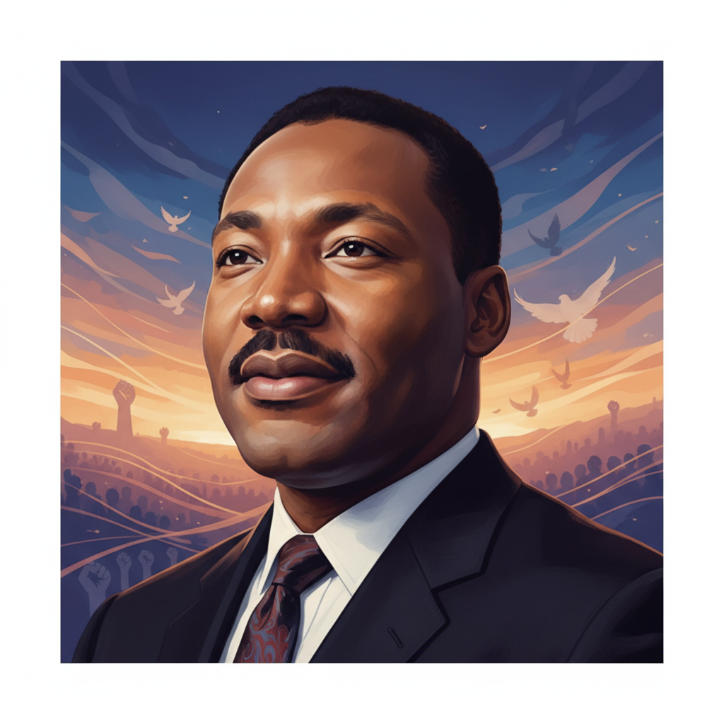 Martin Luther King Jr.: La Voz Inquebrantable de la Libertad Cover